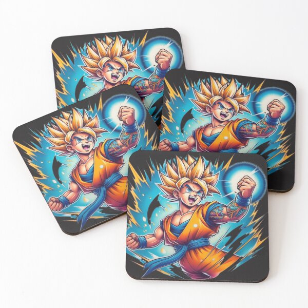 Item preview, Super Saiyan Goku Anime Tattoo Style Graphic T-Shirt designed and sold by SelosoPaheng.