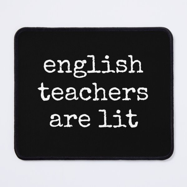 Aperçu de l'œuvre Les professeurs d'anglais sont brillants créée et vendue par DemureArtsy.