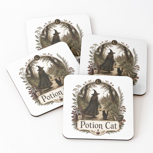Item preview, Potion Cat The Hidden Apothecary Trail designed and sold by BernoNickel.