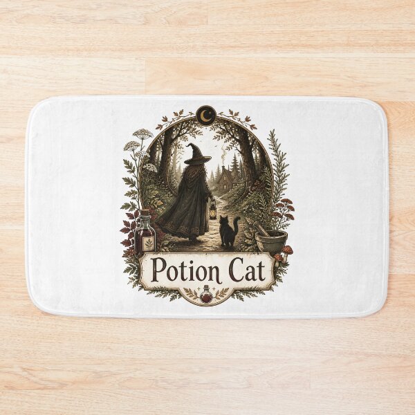 Item preview, Potion Cat The Hidden Apothecary Trail designed and sold by BernoNickel.