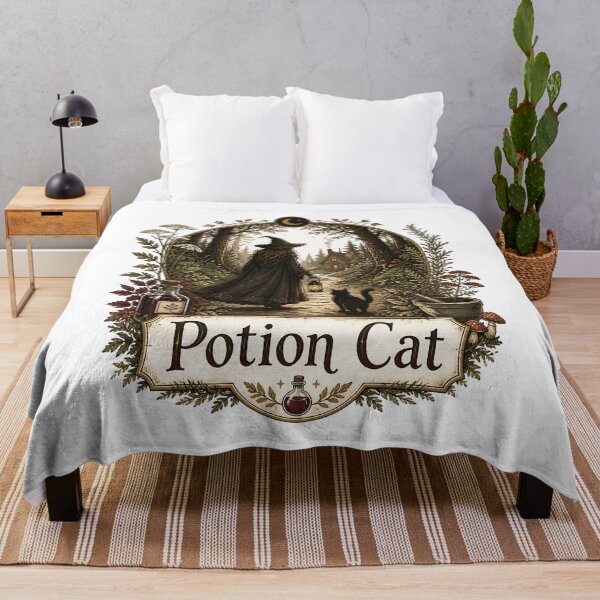 Item preview, Potion Cat The Hidden Apothecary Trail designed and sold by BernoNickel.