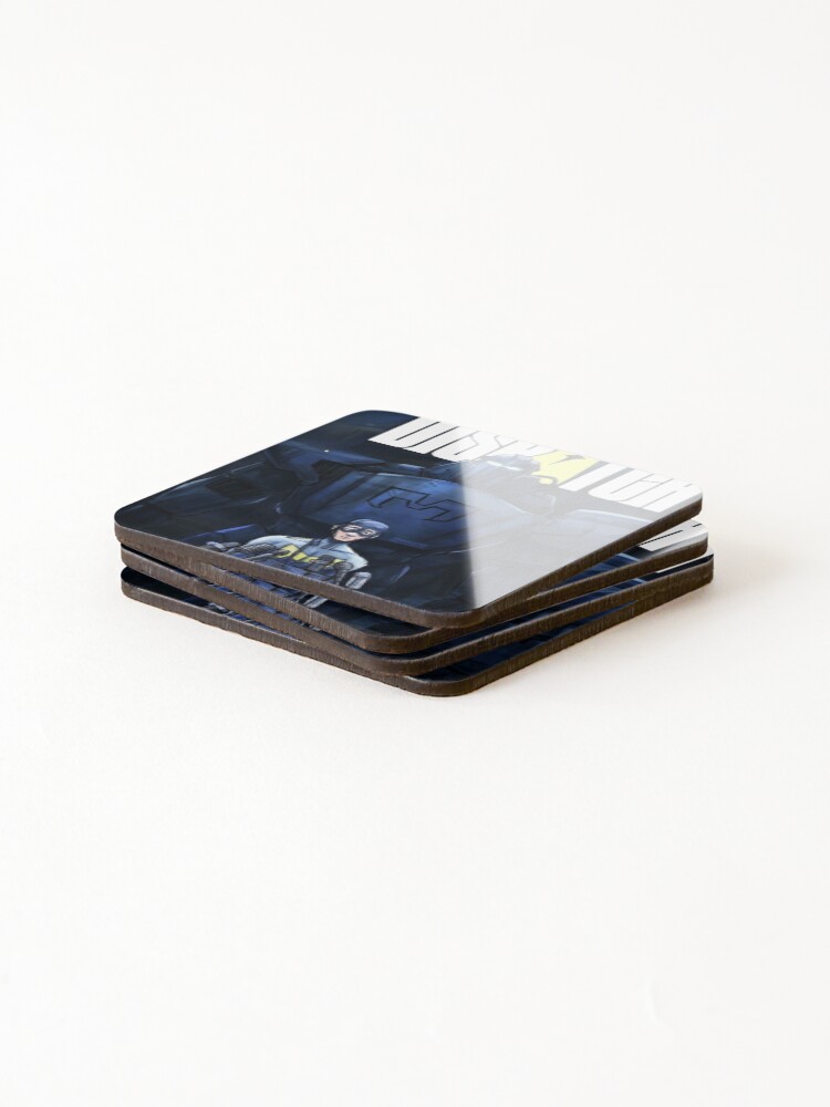Thumbnail 4 of 5, Coasters (Set of 4), Dispatch Game designed and sold by Facturesfory.
