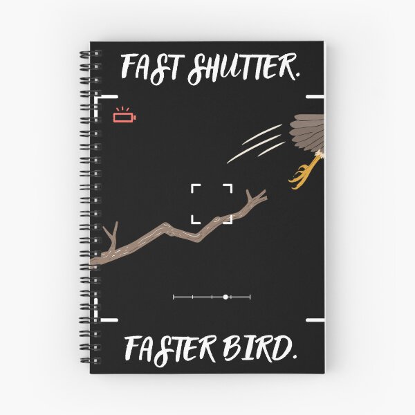 Item preview, Fast Shutter, Faster Bird – Funny Bird Photography designed and sold by FreePath-Move.