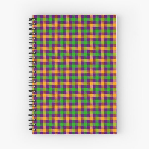 Item preview, Yellow And Green On Purple Gingham Check   designed and sold by PatternTitan.