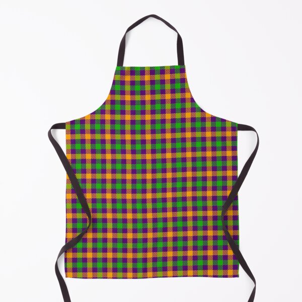 Item preview, Yellow And Green On Purple Gingham Check   designed and sold by PatternTitan.