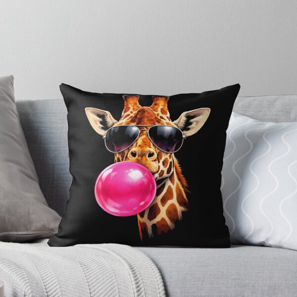 Item preview, Cool Giraffe Bubblegum Portrait designed and sold by Gustavo Navarro.