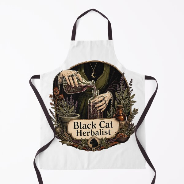 Item preview, Black Cat Herbalist Botanical Potion Pour designed and sold by BernoNickel.
