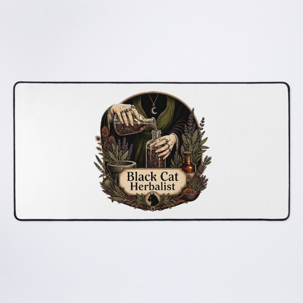 Item preview, Black Cat Herbalist Botanical Potion Pour designed and sold by BernoNickel.
