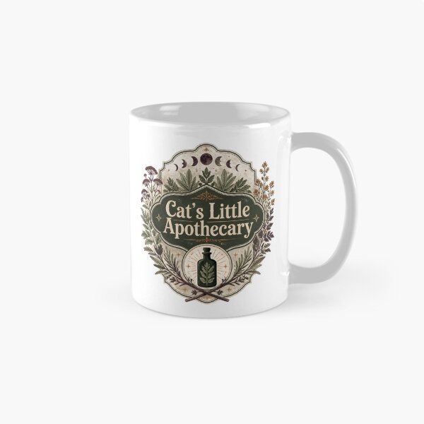 Item preview, Cat's Little Apothecary Occult Botanical Seal designed and sold by BernoNickel.