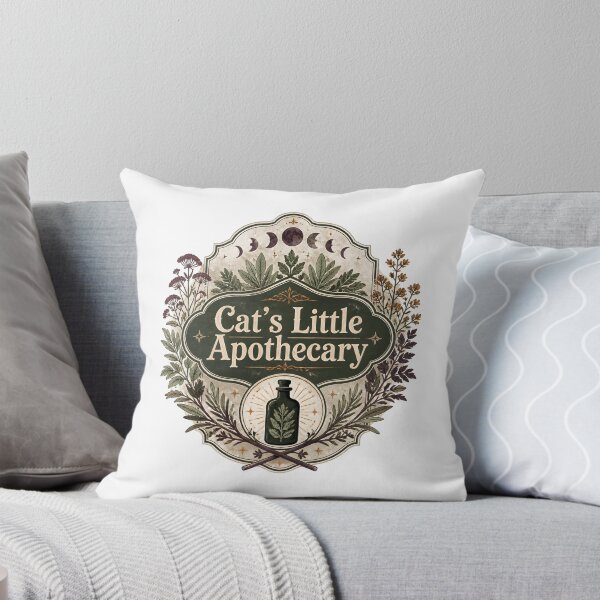 Item preview, Cat's Little Apothecary Occult Botanical Seal designed and sold by BernoNickel.