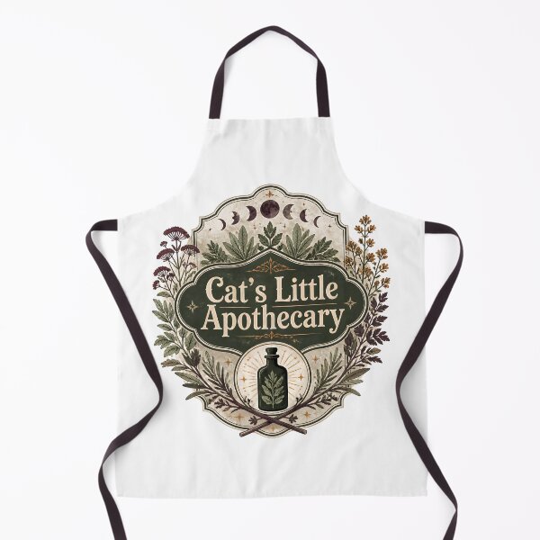 Item preview, Cat's Little Apothecary Occult Botanical Seal designed and sold by BernoNickel.