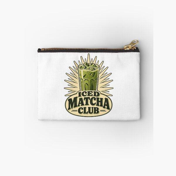 Item preview, Vintage Iced Matcha Club Retro Drink Design designed and sold by urbinet.