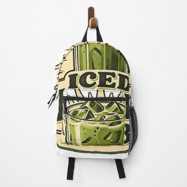 Item preview, Vintage Iced Matcha Club Retro Drink Design designed and sold by urbinet.
