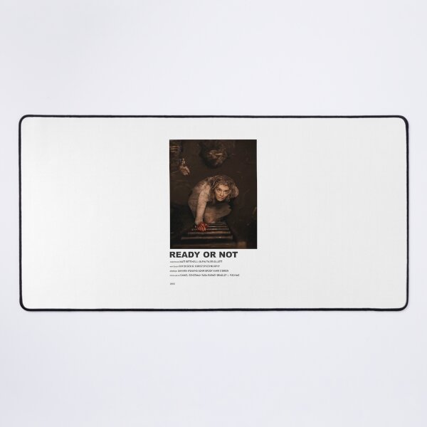 Item preview, Ready or Not Poster Design with Bold Typography and Grunge Style designed and sold by Drizzyter.