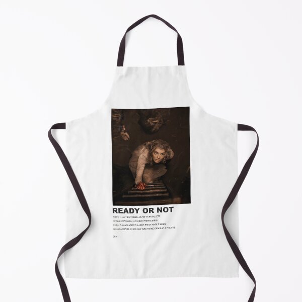 Item preview, Ready or Not Poster Design with Bold Typography and Grunge Style designed and sold by Drizzyter.