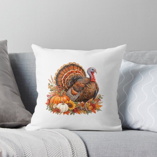 Item preview, Thanksgiving turkey autumn dinner designed and sold by Artbymonika.