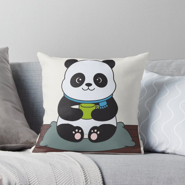 Item preview, ​Cozy Bao the Panda with Mug - Cute Chonkibao Design designed and sold by Chonkibao.