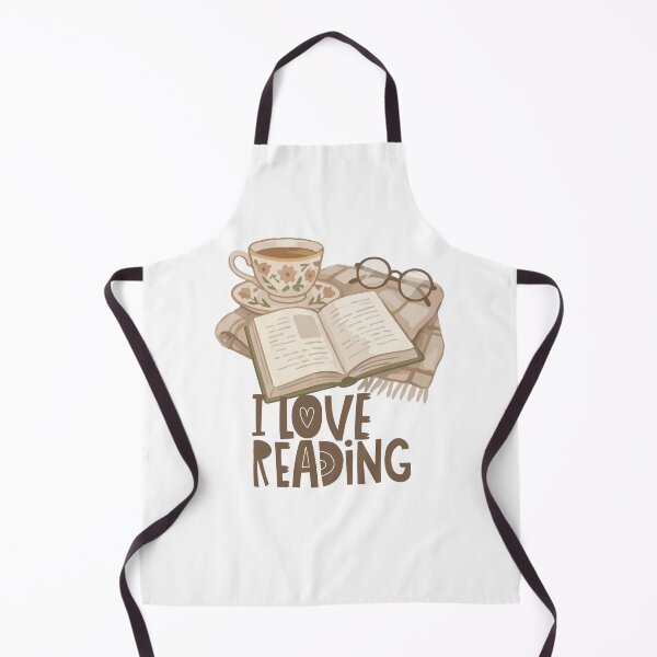 Item preview, I Love Reading Cozy Book Aesthetic Coffee Glasses Sticker designed and sold by Esraa-Arts.