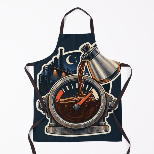 Item preview, Third Shift Fuel Gauge Coffee Sticker designed and sold by WaynesCave.