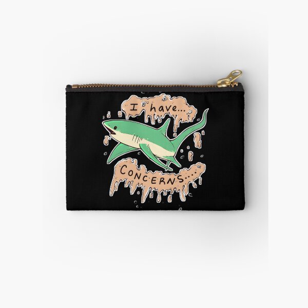 Item preview, Worried Shark Illustration Cute Ocean Marine Life Design designed and sold by Nishant Turekar.