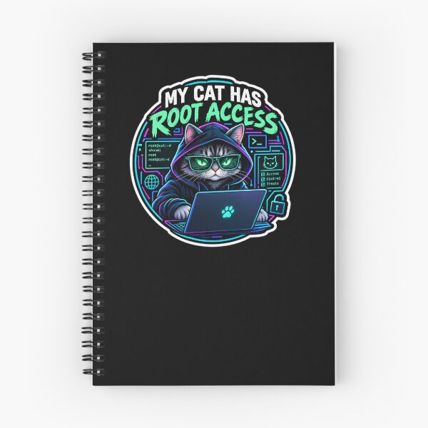 Item preview, My Cat Has Root Access designed and sold by  BreedCraft Studio.