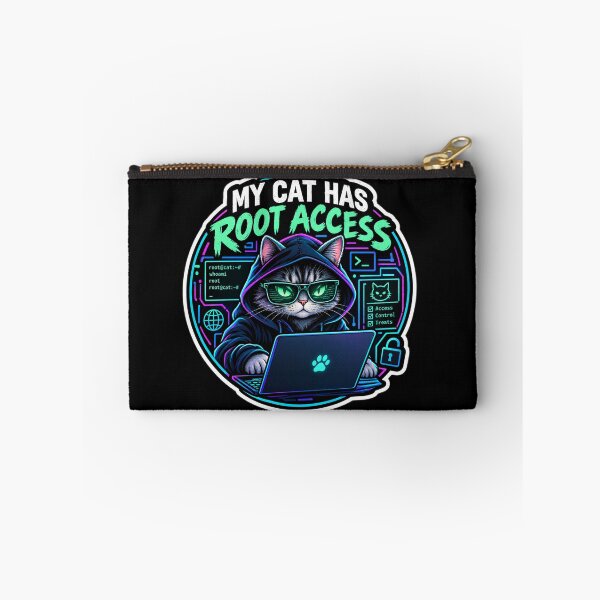 Item preview, My Cat Has Root Access designed and sold by  BreedCraft Studio.