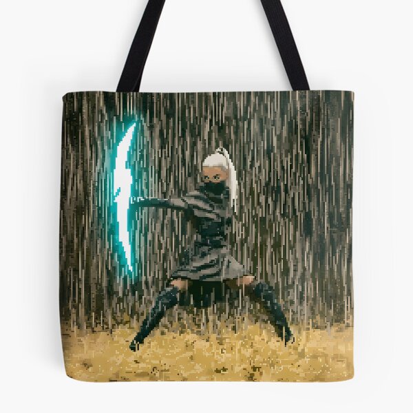 Item preview, Cyber Ninja Archer Glowing Energy Bow Art designed and sold by Lunat1kk.