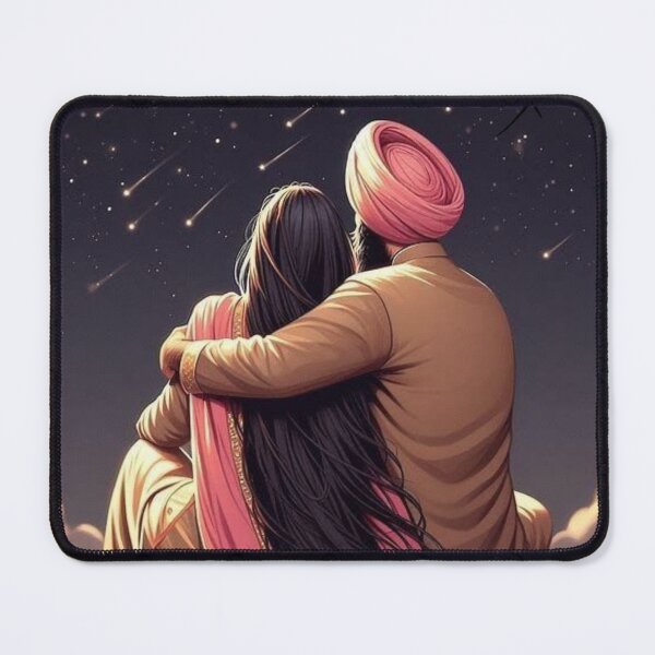Item preview, You and me Punjabi couple designed and sold by Mitti Di Khushboo.