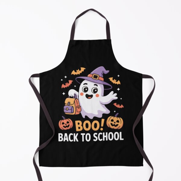 Item preview, Boo Back to School Ghost Witch Hat – Cute Halloween Backpack for Kids designed and sold by Zizo-DR44.