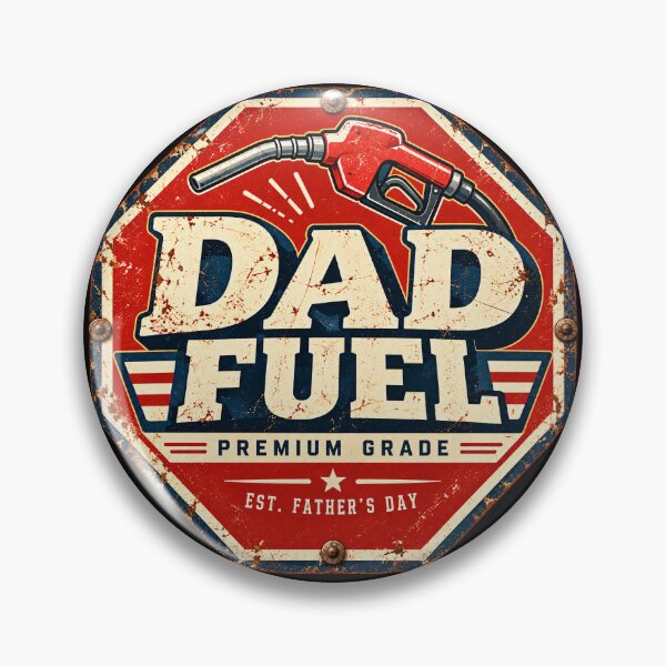 Item preview, Vintage Dad Fuel Premium Grade Father's Day designed and sold by Nordo Studio.