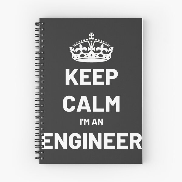 Item preview, Keep Calm I'm an Engineer Inspirational Quote Design designed and sold by MOHAMMEDIDRIES.