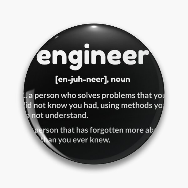 Item preview, Funny Engineer Definition Design - Humorous Engineering Gift Idea designed and sold by MOHAMMEDIDRIES.