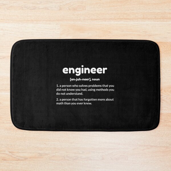 Item preview, Funny Engineer Definition Design - Humorous Engineering Gift Idea designed and sold by MOHAMMEDIDRIES.