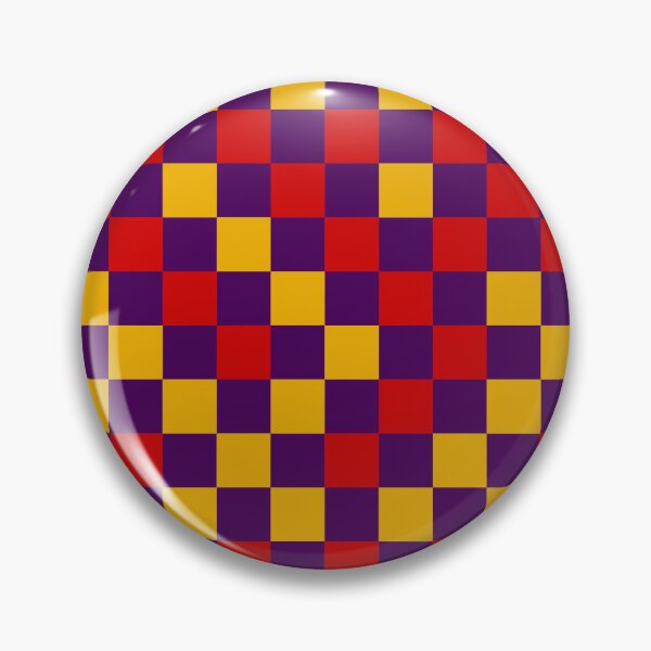 Item preview, Red And Yellow On Purple Checkered  Design   designed and sold by PatternTitan.