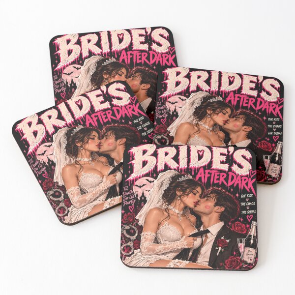 Item preview, Bride's After Dark Gothic Wedding Love Romance Bride & Groom designed and sold by IRON SIREN.