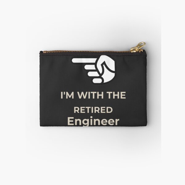Item preview, Funny I'm With The Retired Engineer Humorous Design for Engineering Enthusiasts designed and sold by MOHAMMEDIDRIES.