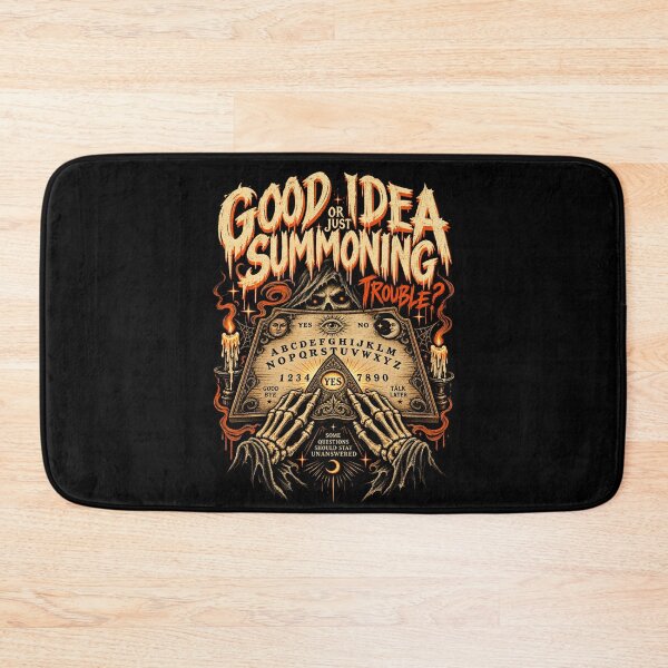 Item preview, Good Idea or Just Summoning Trouble? – Occult Horror designed and sold by SidTastic .