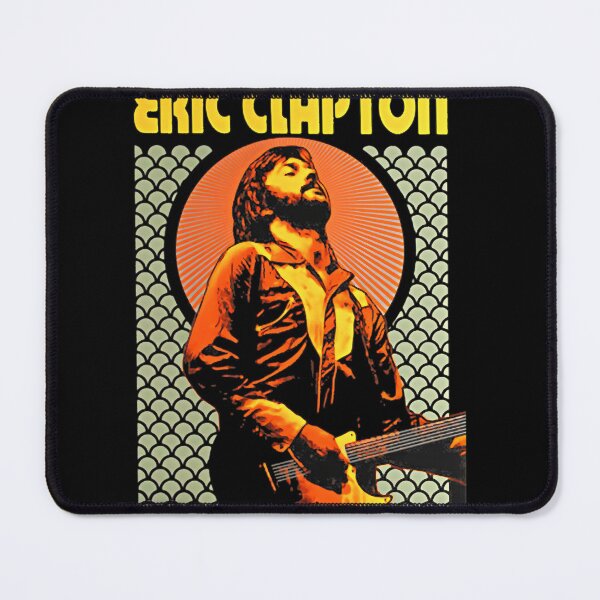 Item preview, Eric Clapton Inspired Classic Rock Guitar Legend Design designed and sold by alhelizh.