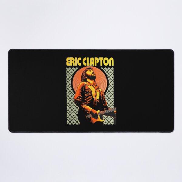 Item preview, Eric Clapton Inspired Classic Rock Guitar Legend Design designed and sold by alhelizh.