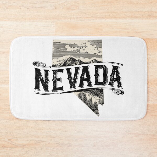 Item preview, Nevada Engraved Desert Landscape designed and sold by Gustavo Navarro.