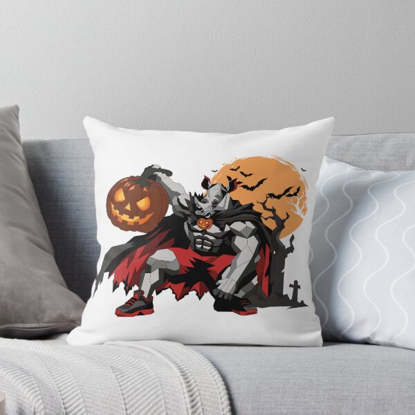 Item preview, Ray the Polygonal Rhino - Halloween Pumpkin designed and sold by MORRAx.