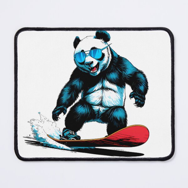 Item preview, Snowboarding Panda designed and sold by Structure-Blue.