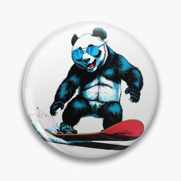 Artikelvorschau, Snowboarding Panda entworfen und verkauft von Structure-Blue.