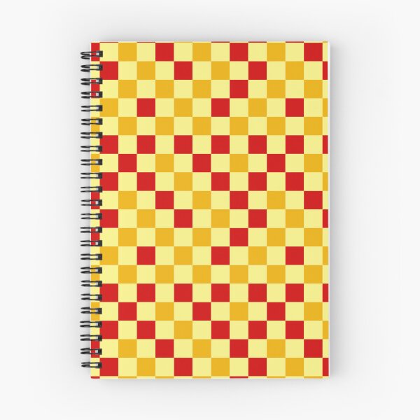 Item preview, Red And Yellow On Yellow Checkered Design designed and sold by PatternTitan.
