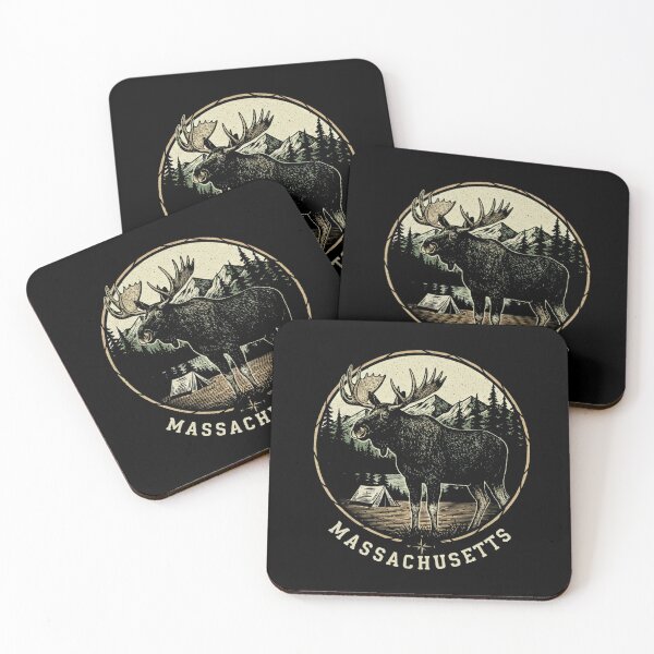 Item preview, Massachusetts Moose Forest Camp designed and sold by Gustavo Navarro.