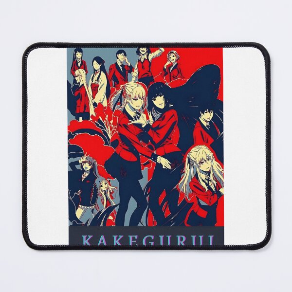 Item preview, Yumeko and Kirari Inspired Anime Art from Kakegurui Series designed and sold by Korkonne.