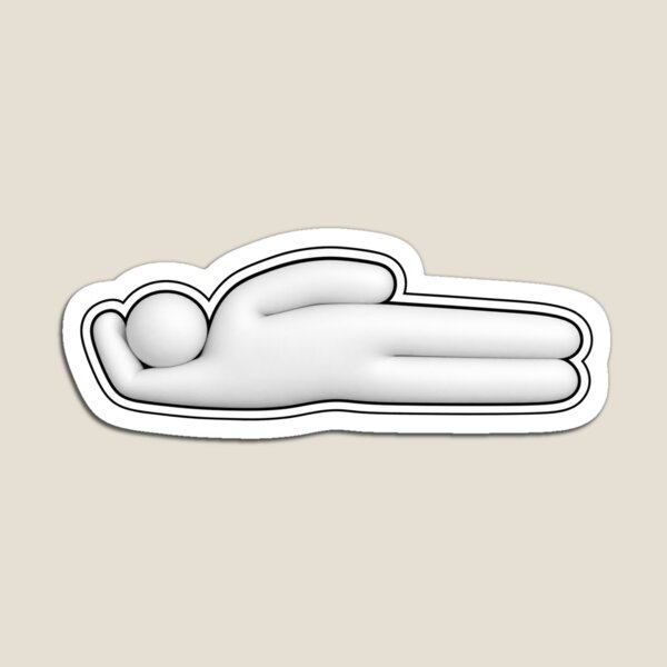 Item preview, Mecca Chameleon Lying Down Pose designed and sold by CustomStickerAI.