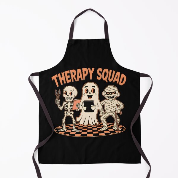 Item preview, Therapy Squad Funny Halloween Skeleton Ghost Mummy Counselor Gift designed and sold by Zizo-DR44.