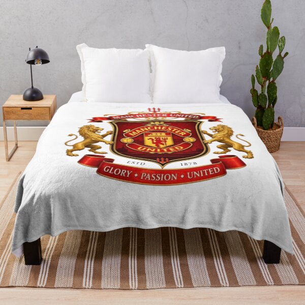 Item preview, Manchester United FC Red Devils Classic 3D Crest Artwork designed and sold by annaarthk.