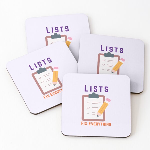 Item preview, Lists Fix Everything designed and sold by fadilow.